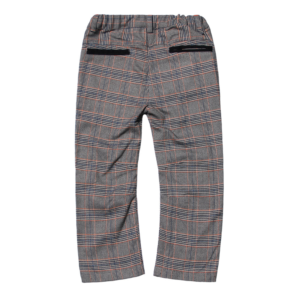 Lacrosse Plaid Twill Trouser for Boys