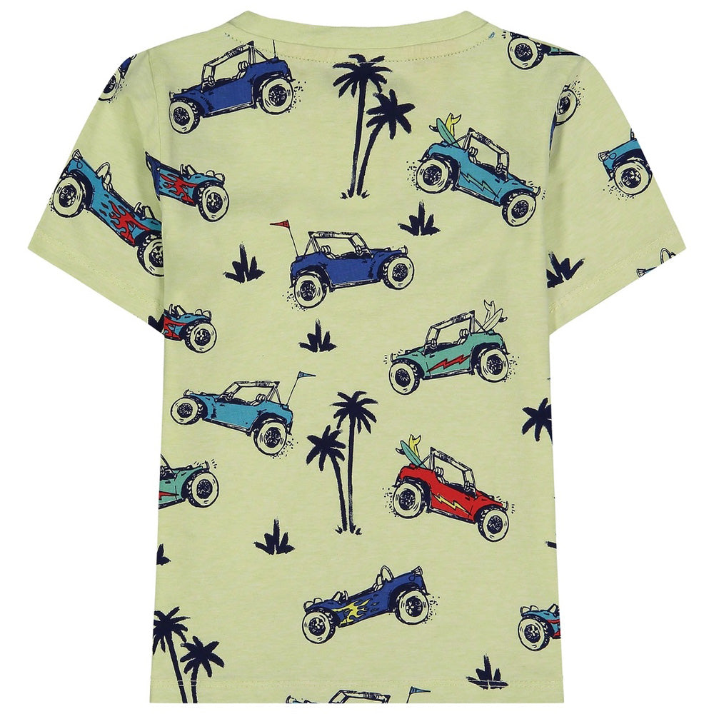 Boys Dune Buggy Henley Tee Shirt