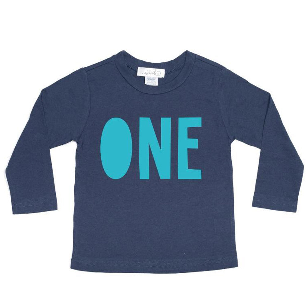 Boys Birthday One Long Sleeve Shirt