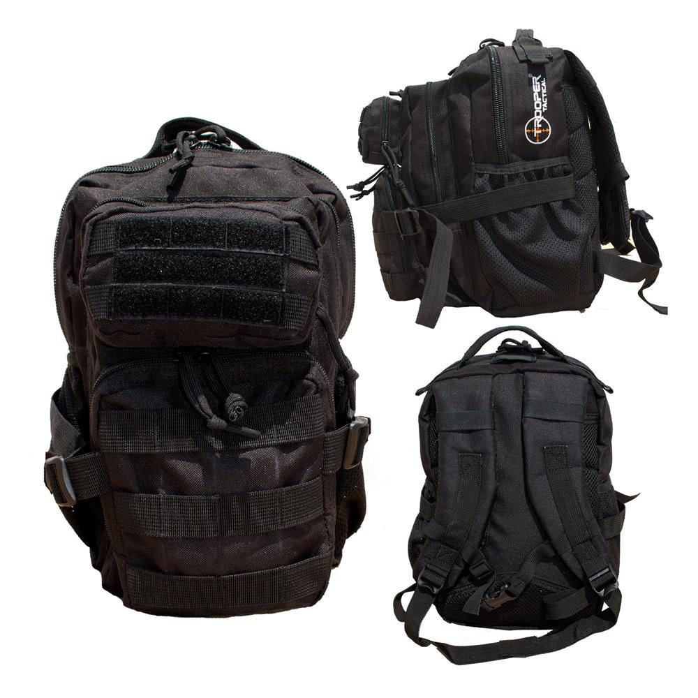 Youth Black Tactical Backpack
