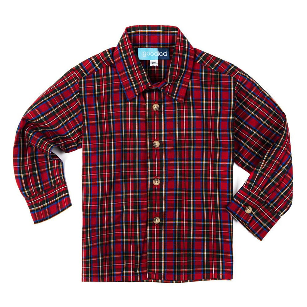 Red Train Appliqued Long Sleeve Sweater Three Piece Set