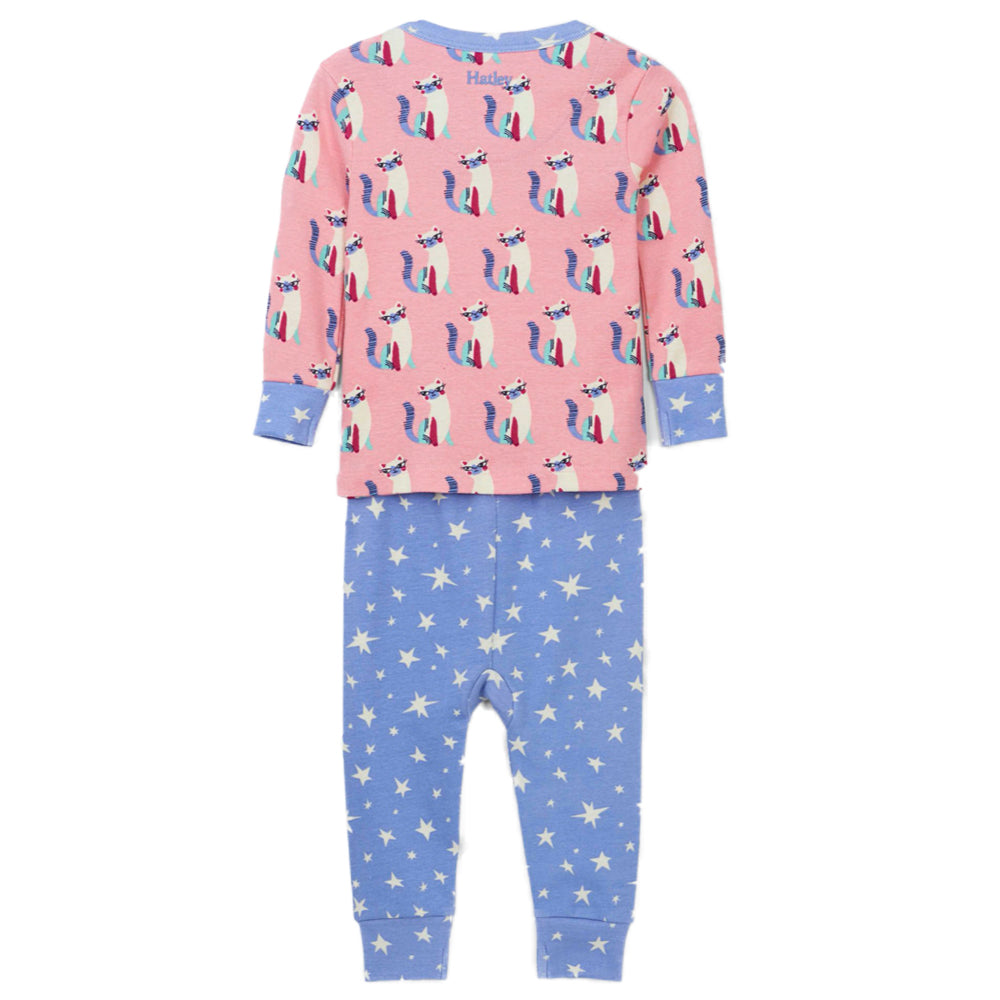 Patchwork Kitty ORGANIC Cotton Baby Pajama Set