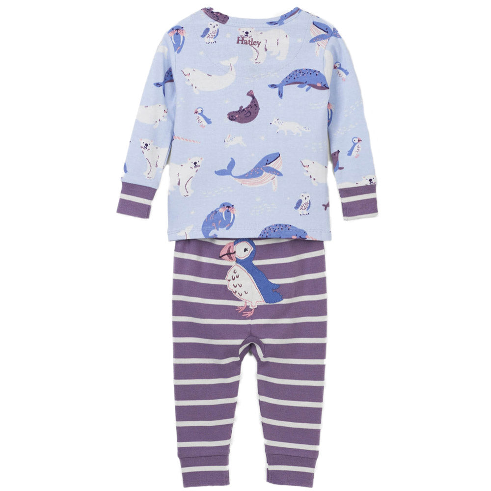 Polar Critters ORGANIC Cotton Baby Pajama Set