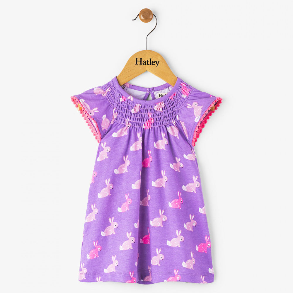 Cottontail Baby Flutter Sleeve Dress