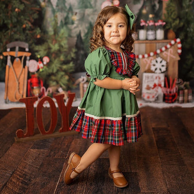 Christmas Carol Little and Big Girl’s Dress