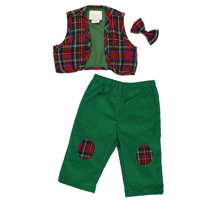 Christmas Carol Infant and Toddler Boys Holiday Set