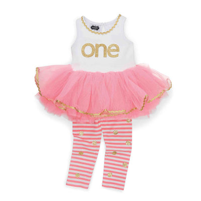 Birthday Glitter Tunic & Legging Set