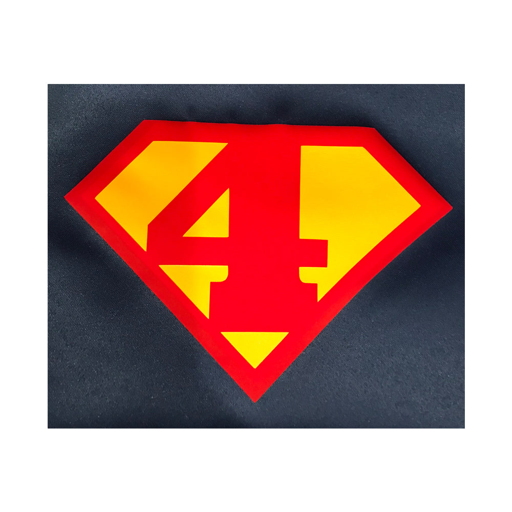 Superman Birthday Shirt and Cape Set