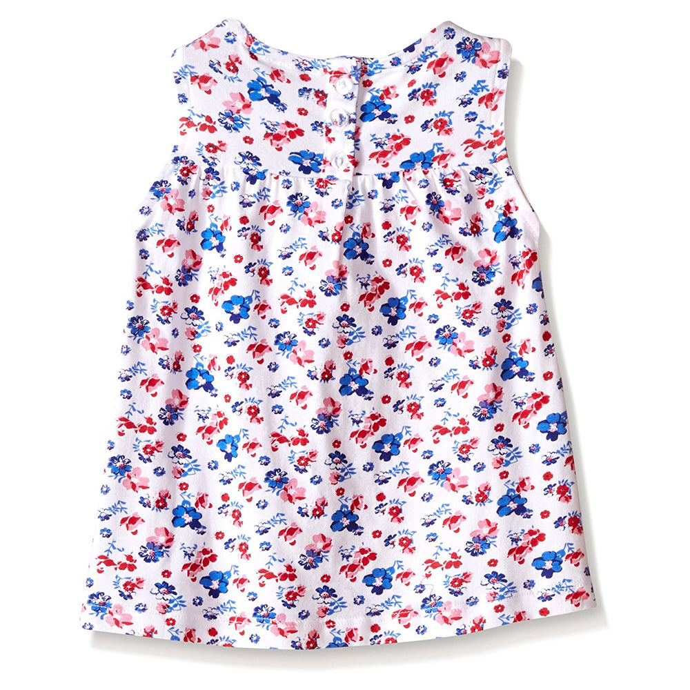 Americana Floral print tank and short set