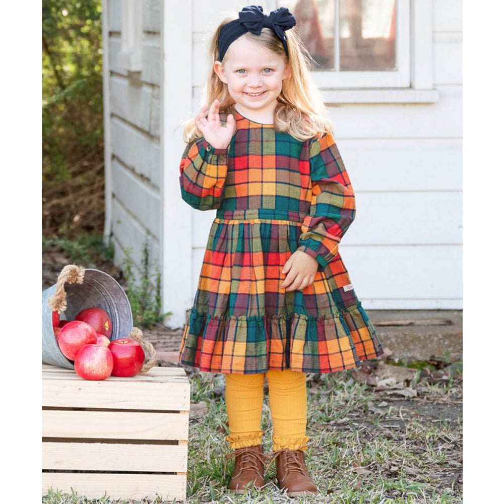 Honey Cable-Knit Footless Ruffle Tights