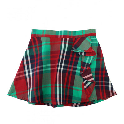 Kennedy Plaid Waterfall Skirt