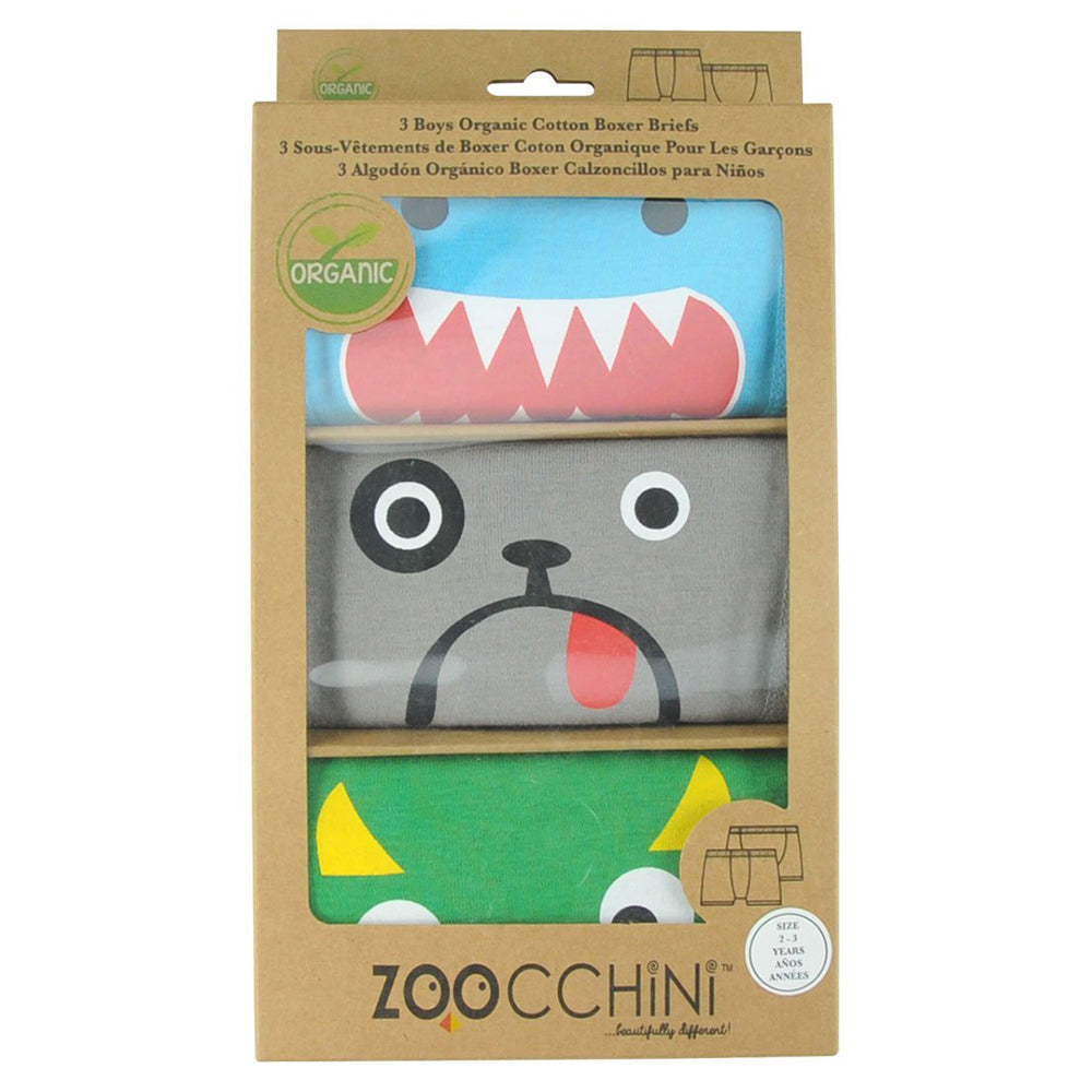 Monster Mash ORGANIC Boys Boxer 3 pc Set