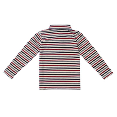 Multi Stripe Pocket Polo Shirt