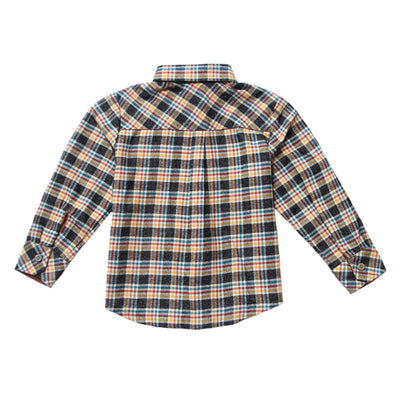 Craftsman Flannel Roll-up Sleeve Shirt for Boys