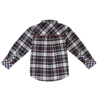 Multi-color Plaid Shirt for Boys