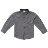 Confetti Print Poplin Roll-up Sleeve Shirt for Boys