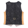 Manchester Plaid and Corduroy Reversible Vest for Boys