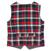 Herringbone and Ashton Plaid Reversible Vest for Boys