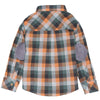Pumpkin Spice Plaid Shirt for Boys