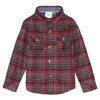 Log Cabin Flannel Shirt for Boys
