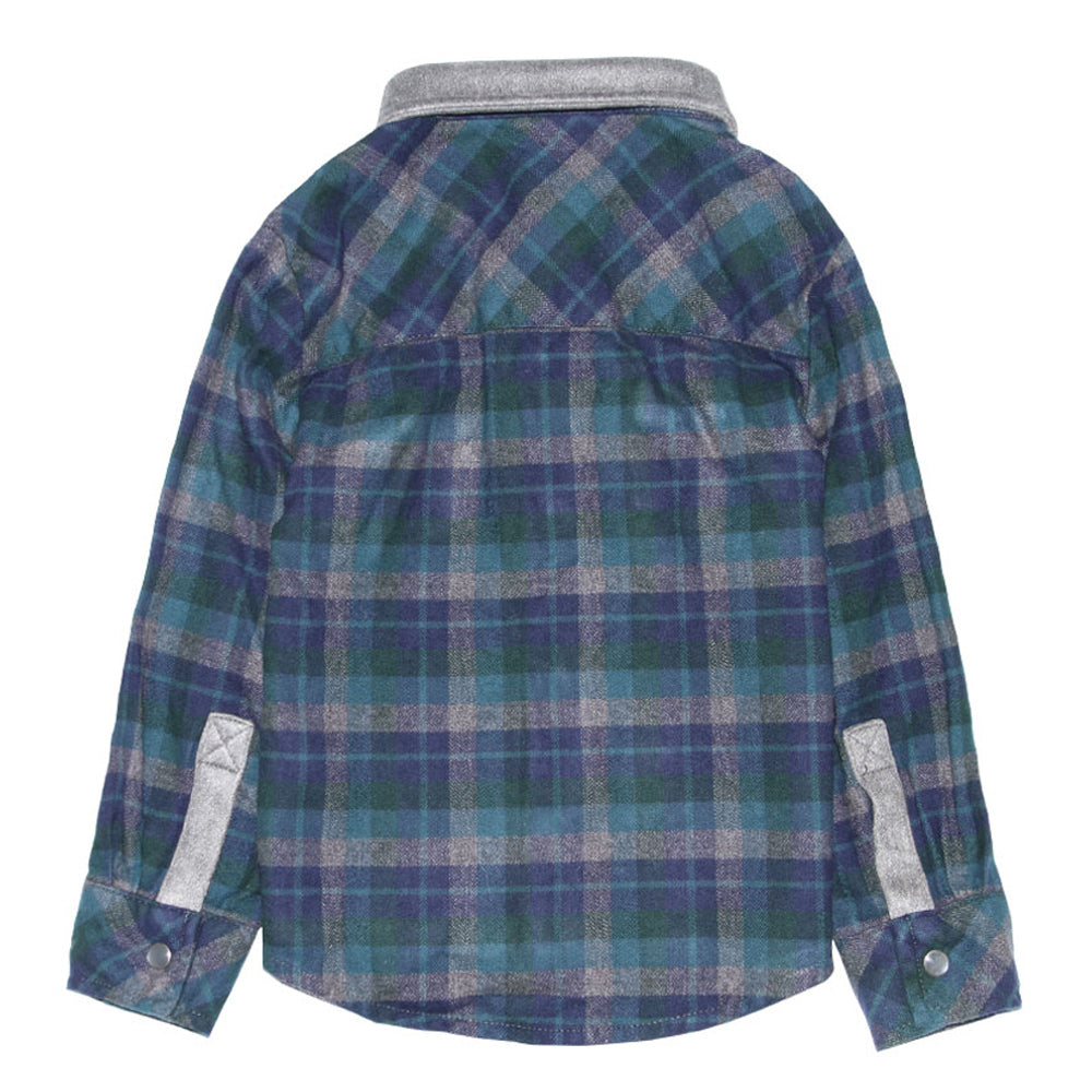 Flannel Plaid Shirt for Boys
