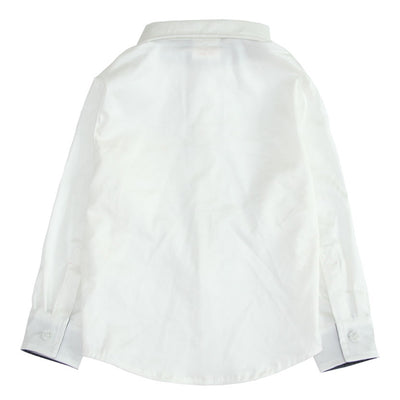 White Collared Shirt for Boys