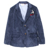 Navy Miles Suede Corduroy Sportscoat for Boys