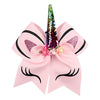 Pink Unicorn Bow Pony Tail Holder