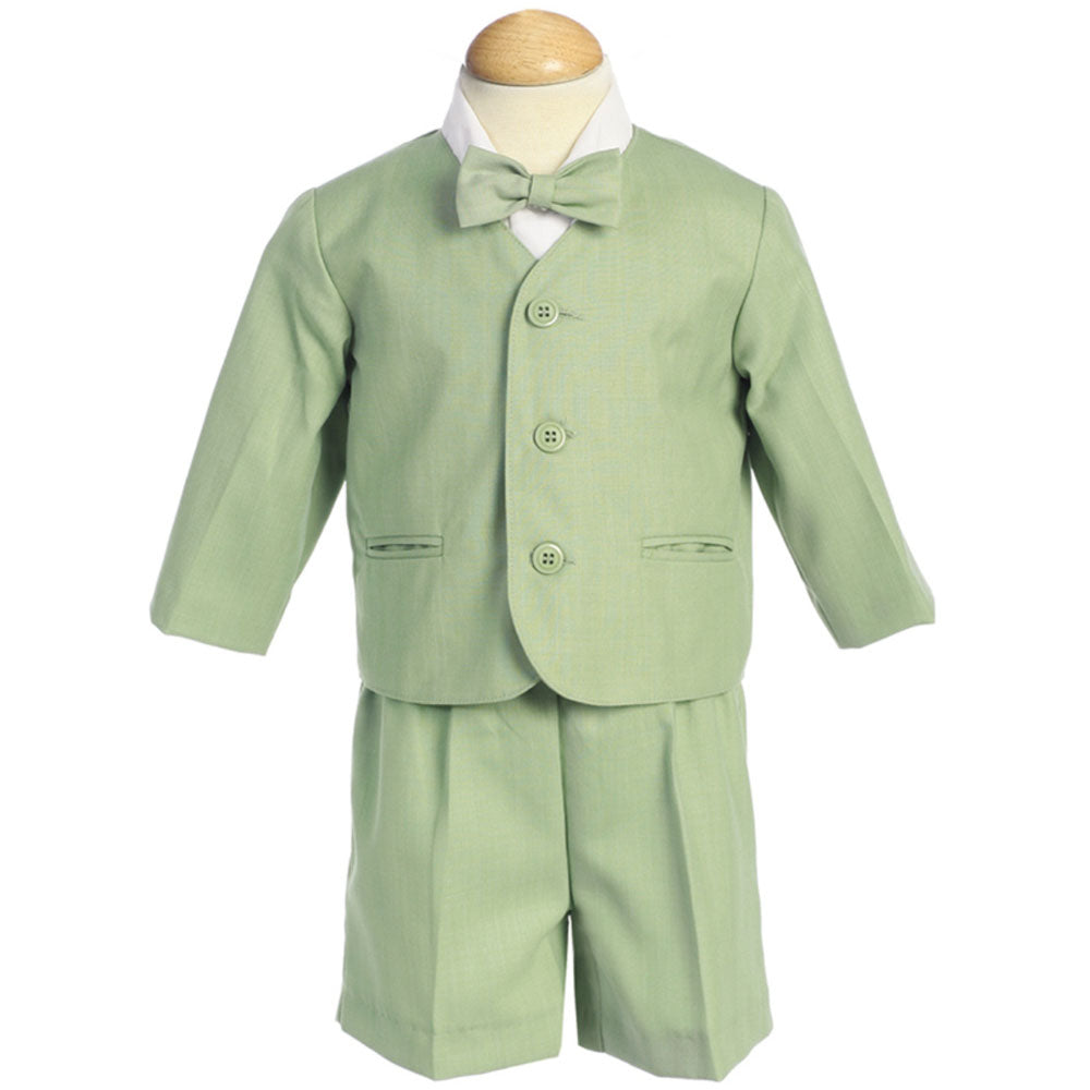 Baby and Toddler Boys Eton Formal Shorts Suit in Pistachio