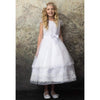 Big Girls 6-16 Grace White Lace and Organza Communion Dress