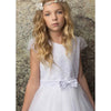 Big Girls 6-16 Grace White Lace and Organza Communion Dress