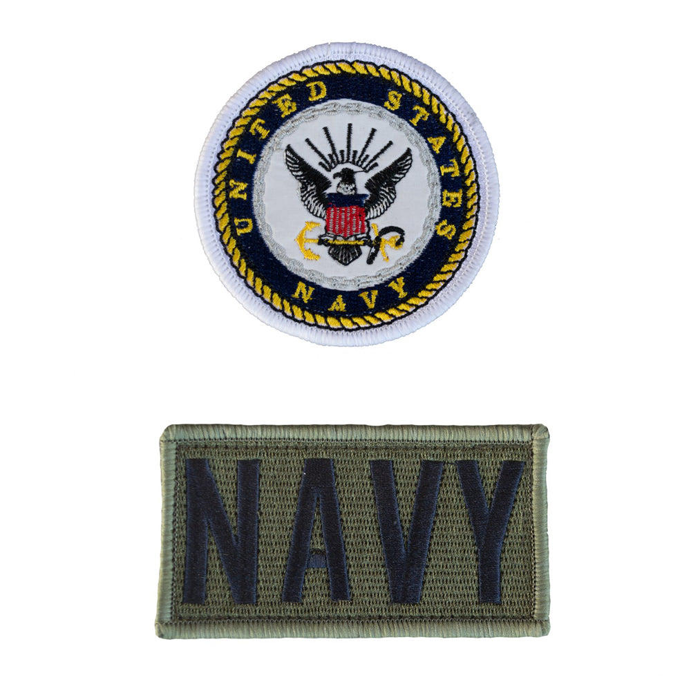 Navy Flight Suit Patch Set