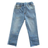 Little Girls 2T-6 Light Wash Denim Rhinestone Star Jeans