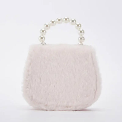 Pink Unicorn Furry Purse