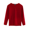 Red V-Neck Sweater