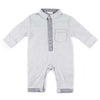 Boys Heather Gray Romper