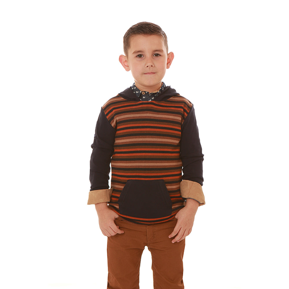 Boys Oliver Stripe Hoodie