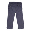 Boys Navy Knit Pants