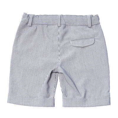 Boys Seersucker Bermuda Shorts