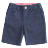 Boys Navy Twill Shorts