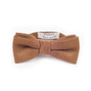 Chestnut Suede Bow Tie