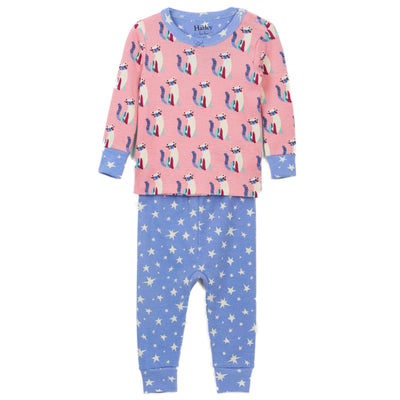Patchwork Kitty ORGANIC Cotton Baby Pajama Set