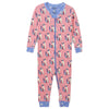 Patchwork Kitty ORGANIC Cotton Footed Coverall Pajama