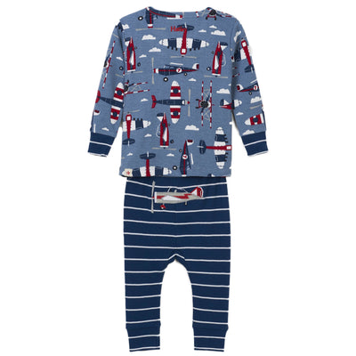Paper Planes ORGANIC Cotton Baby Pajama Set