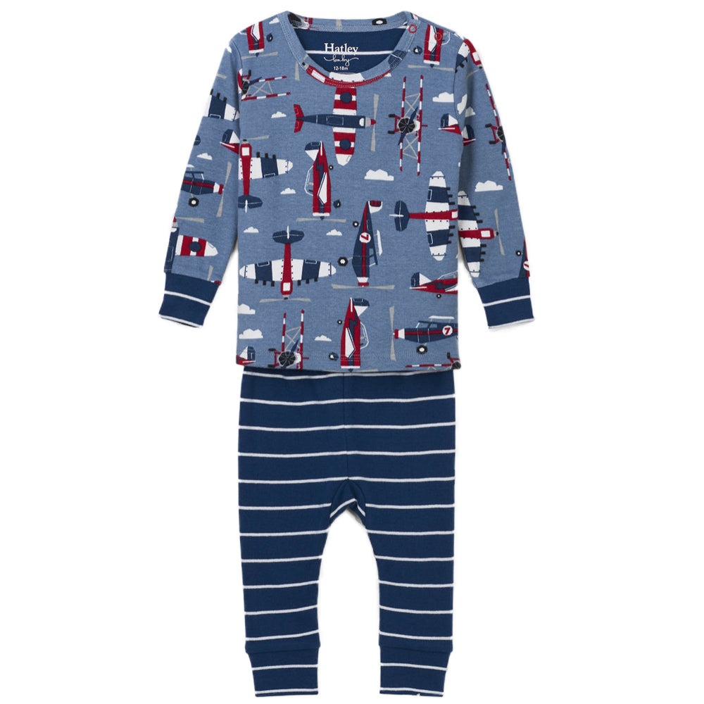 Paper Planes ORGANIC Cotton Baby Pajama Set - Best Dressed Tot