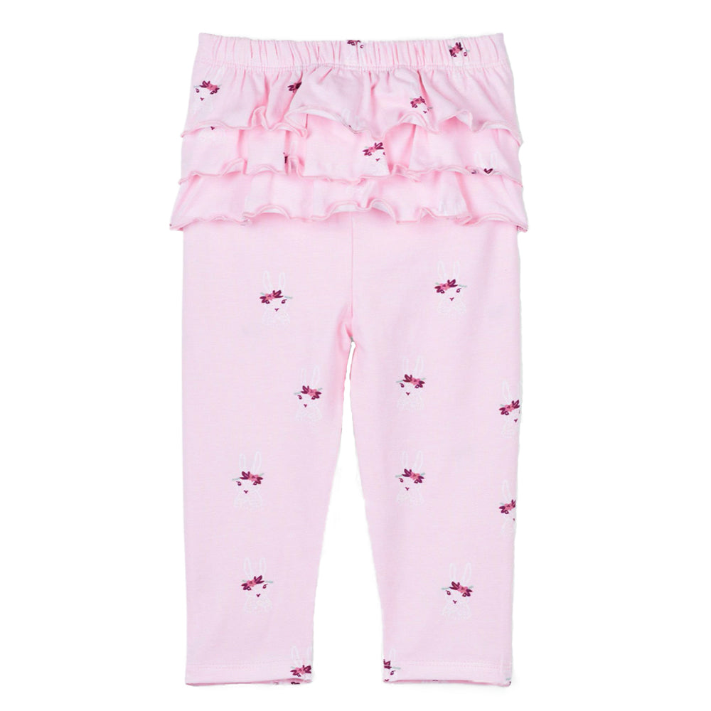 Bunny Fluffle Baby Ruffle Leggings