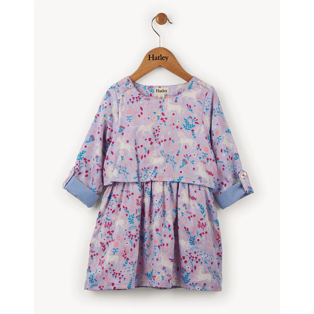 Unicorns in the Garden Dress