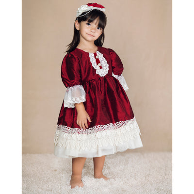 Toddler and Little Girl Colette Holiday Dress