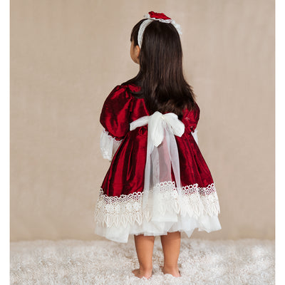 Toddler and Little Girl Colette Holiday Dress