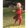 Christmas Plaid Bow Dress
